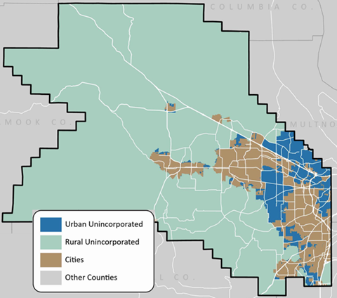 urban svs framework map