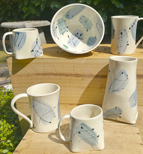 Featured 3D Artist: Linda McDonald: "I love bringing my simplistic, minimalist creativity to my pottery. Sometimes I don't have a plan...I just let the clay determine if it will become a cup, bowl, or bird house. Any form of art is therapy!"