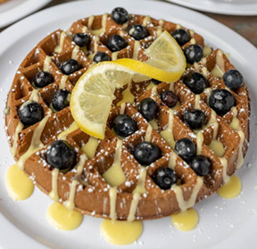 blueberry waffle