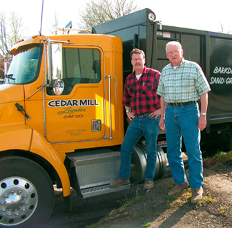 cedar mill lumber truck