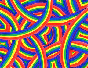 rainbow art