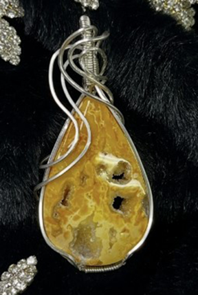 enola bowers yellow pendant