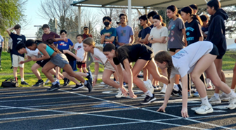 track and field participants