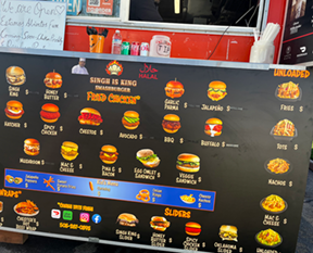pod burger menu