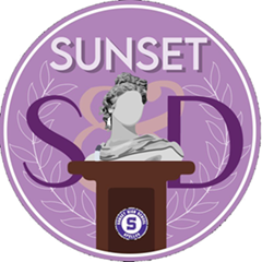 sunset speech logo