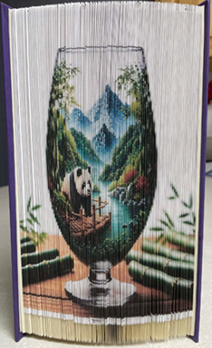 Fore Edge Book Art by Jeannine Bamberg