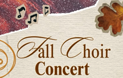 fall choir concert logo