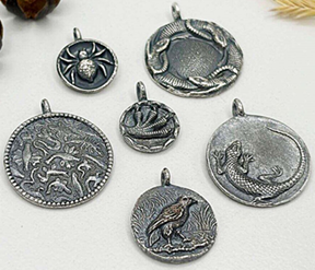 metal pendants